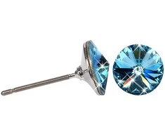 Levien Rivoli Aquamarine fine stud earrings