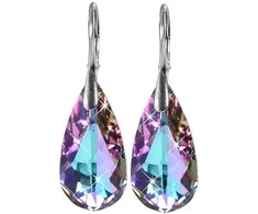 Levien Stunning Drop Vitrail Light Earrings