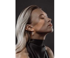 Liu Jo Designer steel dangle earrings LJ2811