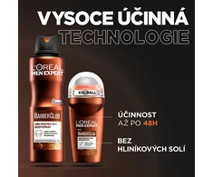 L'Oréal Paris Men Expert Barber Club 48H Protective Dezodorantas Dezodorantas vyrams, 150 ml