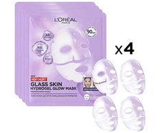 L'Oreal Filler Glass Skin Mask 4 x 25 g brightening mask set