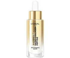 L'Oreal Stangrininamasis serumas padeda stangrinti suglebusią odą ir sumažinti amžiaus dėmes