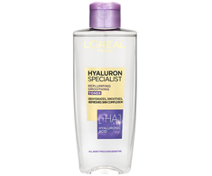 L'Oréal Paris Hyaluron Specialist Replumping Smoothing Toneris Veido losjonas ir Purškiklis moterims, 200 ml