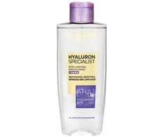 L'Oréal Paris Hyaluron Specialist Replumping Smoothing Toneris Veido losjonas ir Purškiklis moterims, 200 ml