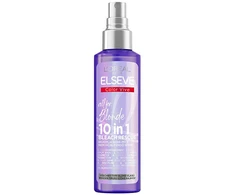 L'Oréal Paris Elseve Color-Vive All For Skirtas šviesiems plaukams 10in1 Bleach Rescue Leave-in Hair Care moterims, 150 ml