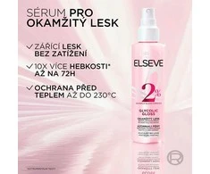 „L'Oreal“ nenuplaunamas serumas akimirksniu suteikiantis plaukų blizgesio „Elseve Glycolic Gloss“ 150 ml