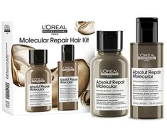 L'Oreal Molecular Mini Duo Kit plaukų priežiūros dovanų rinkinys