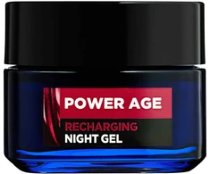 L'Oréal Paris Men Expert Power Age įkraunantis naktinis gelis veido gelis
