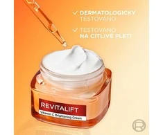 L'Oréal Paris Revitalift Vitamin C Brightening kreminis Day Kreminis
