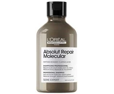L'oreal Professionnel Absolut Repair Molecular Professional šampūnas pažeistiems plaukams be sulfatų, papildymas, 500 ml