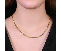 Luca Barra Elegant auksinis-plated chain for women Valis CK2116
