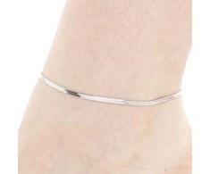 Luca Barra Elegant steel anklet for women Hadek CV170