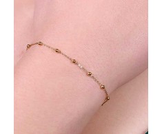 Luca Barra Women's auksinis-plated bracelet with balls BK2779