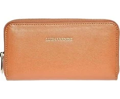 Luisa Vannini Women's leather wallet LV 474 Cognac