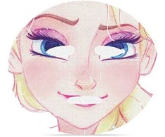 Mad Beauty Elsa „Ledo šalis“ lakštinė veido kaukė 25 ml