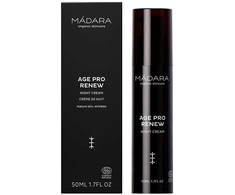 Madara Age Pro Renew Night Kreminis maitinantis naktinis veido kremas, 50 ml