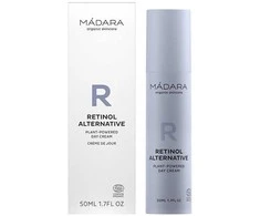 Madara Retinol Alternative Plant-Powered Day Kreminis dieninis veido kremas kovojantis su senėjimo požymiais, 50 ml