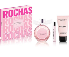 Mademoiselle Rochas EDP parfumuotas vanduo moterims, 50 ml + kūno losjonas, 50 ml + EDP 7,5 ml