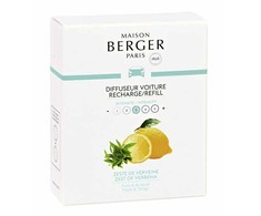 Maison Berger Paris Zest of Verbena Car Diffuser Recharge/Refill 2 pcs