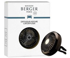 Maison Berger Paris Car metal diffuser Gun metal (Car Diffuser)