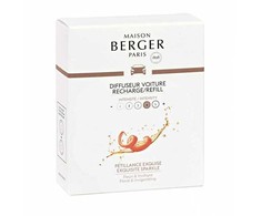 Maison Berger Paris Exqusite Sparkle Intensive Glitter Refill (Car Diffuser Recharge/Refill) 2 pcs
