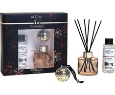 Maison Berger Paris Dovanų rinkinys aromatų difuzorius „Pomelis“ su kvapnia keramika „Vanilla Magnificence“