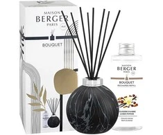 Maison Berger Paris Gift set aroma diffuser Marbrure Juodas + Amber Powder refill 180 ml