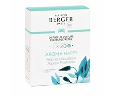 Drėkintuvas Maison Berger Paris Aroma Happy Aquatic Fresheness Car Diffuser Recharge/Refill 2 pcs