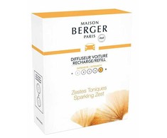 Maison Berger Paris Sparkling Zest Car Diffuser Recharge/Refill 2 pcs