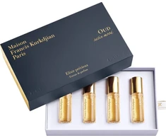 „Maison Francis Kurkdjian Oud Satin Mood“ – kvepalų ekstraktas 4 x 4 ml (rutulinis)