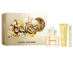 Marc Jacobs „Daisy“ – tualetinis vanduo 100 ml + kūno losjonas 75 ml + tualetinis vanduo 10 ml (kalėdinis leidimas)