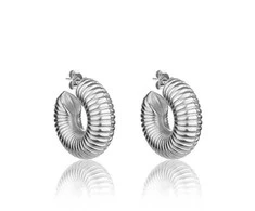 Marc Malone Designer steel rings MCE24035S