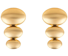 Marc Malone Auksuoti auskarai „Amelie Gold Earrings MCE250216G“