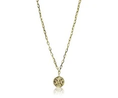 Marc Malone Išskirtinis paauksuotas karoliai Ariana Juodas Necklace MCN23021G