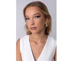 Marc Malone Auksuoti auskarai „Amelie Gold Earrings MCE250216G“