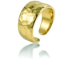 Marc Malone Distinctive open ring made of auksinis-plated steel Olina MCR260792G