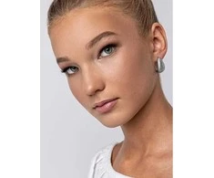 Marc Malone Elegant steel earrings MCE24040S