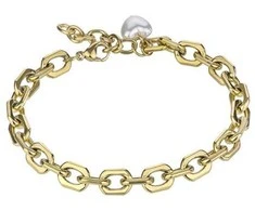 Marc Malone Paauksuota apyrankė su perlu Hattie Gold Bracelet MCB24016G