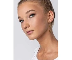 Marc Malone Auksuoti kabantys auskarai Alison Gold Earrings MCE24001G