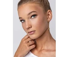 Marc Malone Auksuoti kabantys auskarai Amanda Gold Earrings MCE24002G