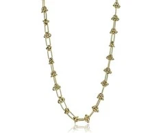 Marc Malone Paauksuoto plieno karoliai Jordan Gold Necklace MCN24011G