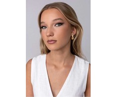 Marc Malone Gold-plated earrings Rhea Gold Earrings MCE250215G