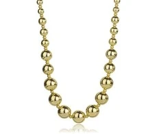 Marc Malone Masyvūs rutuliniai karoliai Aylin Gold Necklace MCN24006G