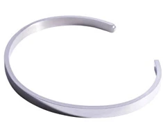 Marc Malone Men's open steel bracelet Nico MCGB6120S