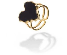 Marc Malone Open auksinis-plated ring Thesa Gold Ring MCR250331G
