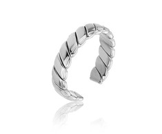 Marc Malone Open steel ring Morgan Sidabrinis Ring MCJ.R1025
