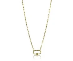 Marc Malone Originalūs paauksuoti karoliai Hailey Gold Necklace MCN23016G