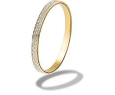 Marc Malone Shiny solid auksinis-plated steel bracelet Cecilia MCB250398G