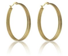 Marc Malone Statement lanko auskarai Zoe Gold Auskarai MCE23015G