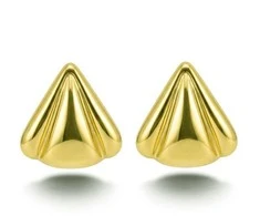 Marc Malone Stylish auksinis-plated earrings Anora MCE260572G